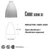 PAR-30 CONE abat-jour tourquise