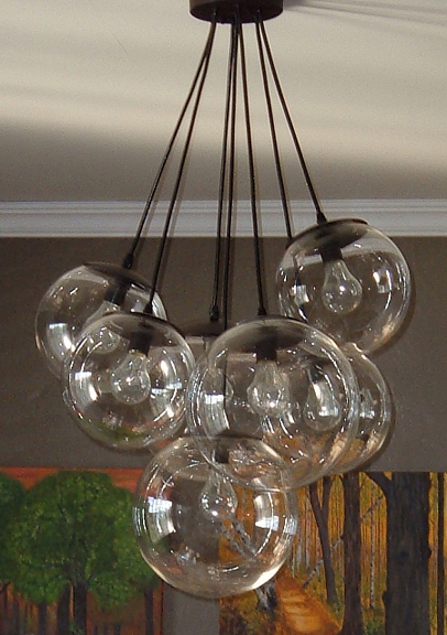 Modern pendant chandelier